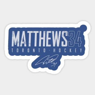 Auston Matthews Toronto Elite Sticker